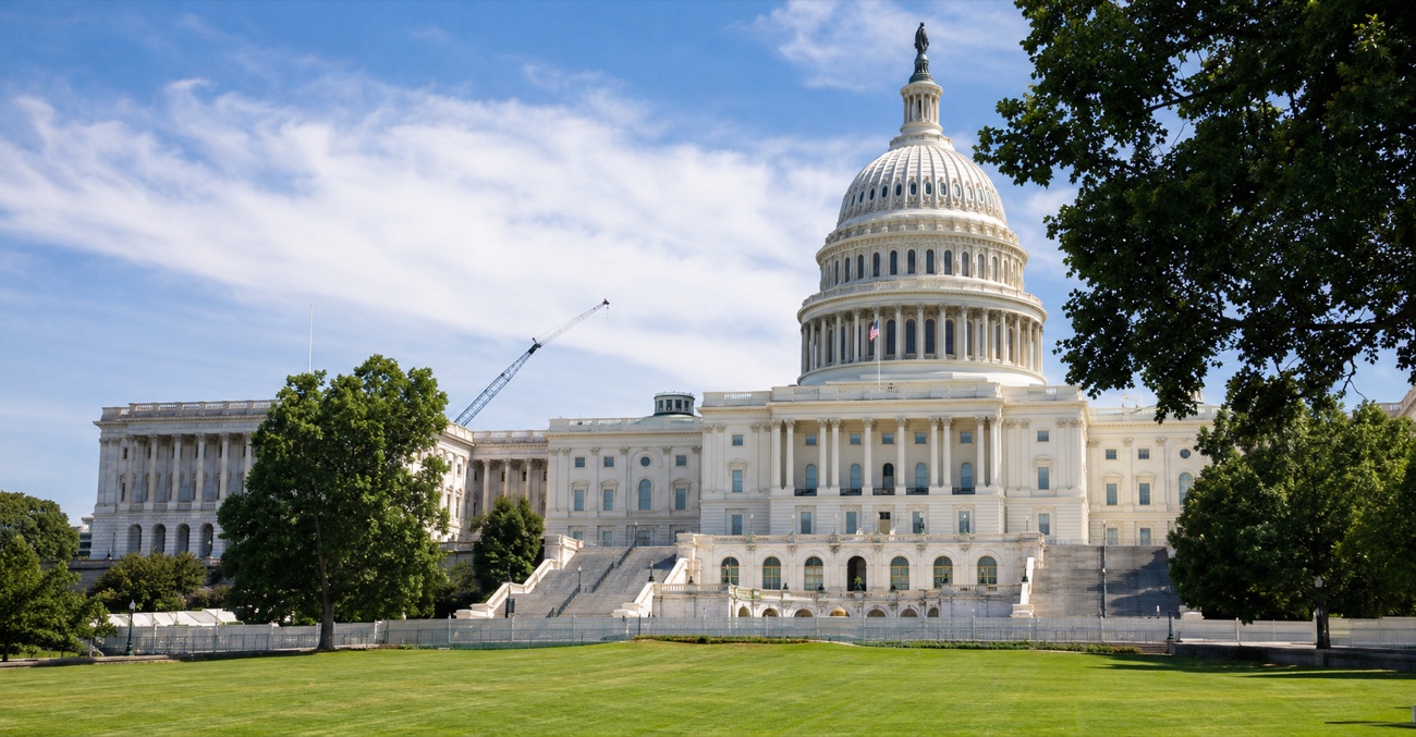 Back then, 1991: the Capitol in Washington