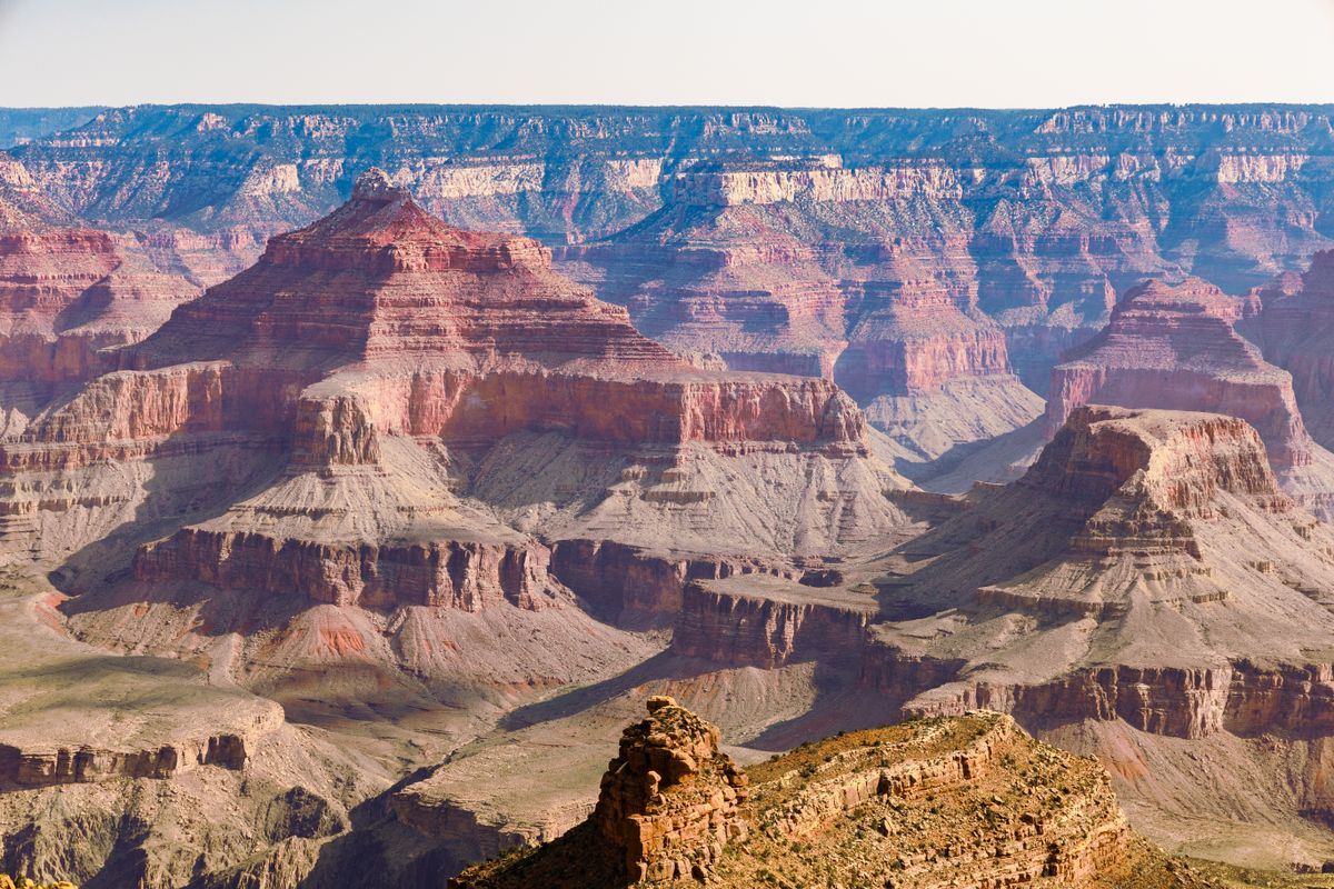 Layer by layer, the Colorado exposes two billion years of the Earth's history.