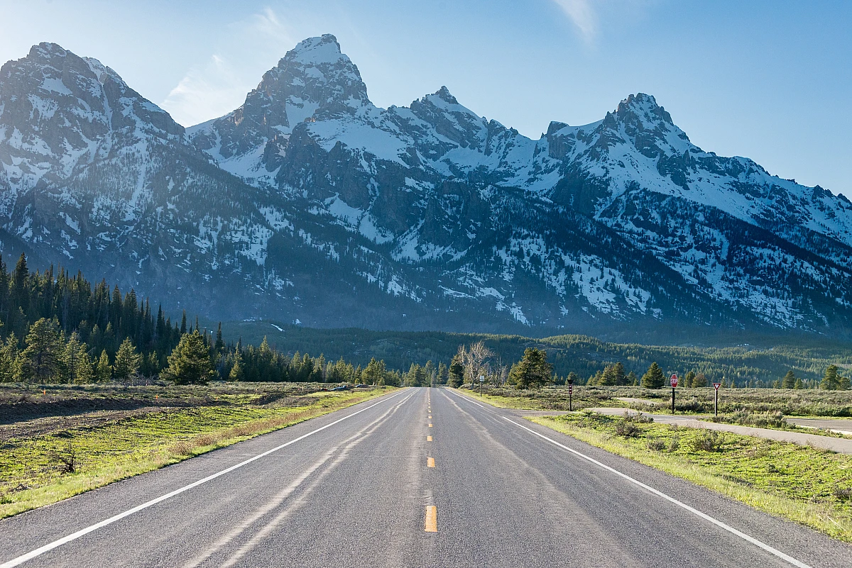 The Teton range, Grand Teton