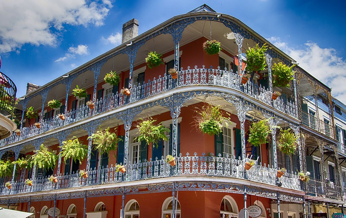 Wrought-iron balconies, jazz and the famous streetcar, that is New Orleans.