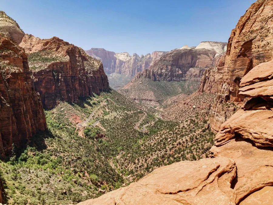 Sheer red walls, a green valley, the river in the middle, that is Zion.